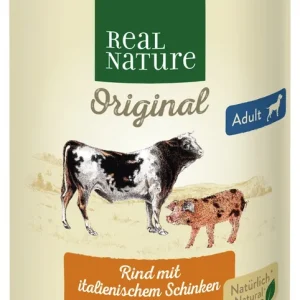 Expressversand REAL NATURE Adult Rind mit italienischem Schinken 400 g
